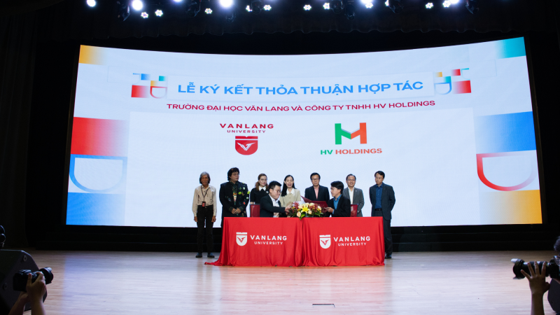 HV Holdings Ký Kết Thỏa Thuận Hợp Tác MOU với Đại học Văn Lang