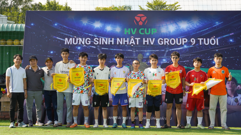 photo of 'LỄ KHAI MẠC GIẢI BÓNG ĐÁ HV CUP 2024 – NIỀM TỰ HÀO KỶ NIỆM 9 NĂM THÀNH LẬP HV GROUP'