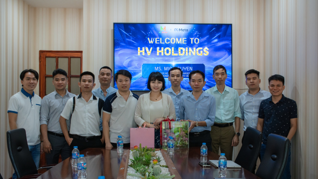 photo of 'HV HOLDINGS CHÀO ĐÓN ĐỐI TÁC CẤP CAO TỪ META VIỆT NAM'